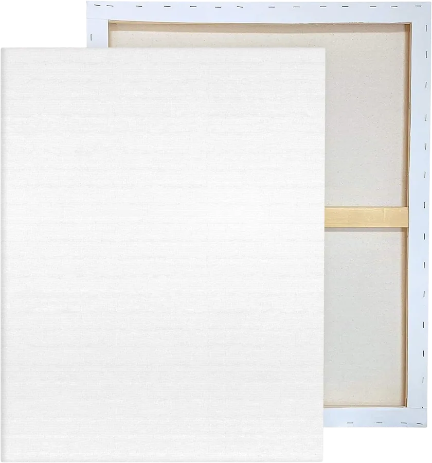 Canvas stretching example — Al Warda Gallery